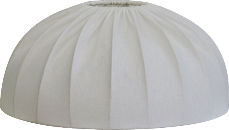 Dome Lampskjerm Hvit Lin B35H17cm