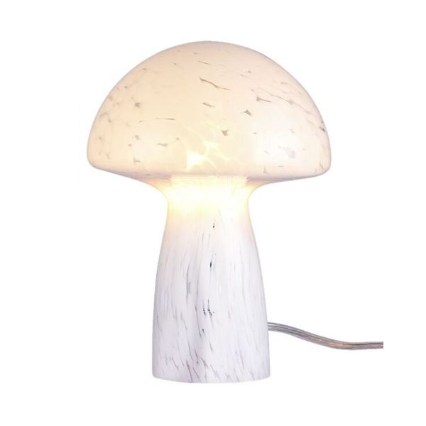 Mushi Bordlampe Hvit 21cm