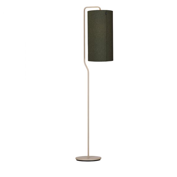 Pensile gulv lampe Sandfarget/Grønn 170cm