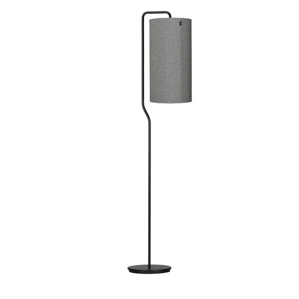 Pensile gulv lampe Svart/Grå 170cm