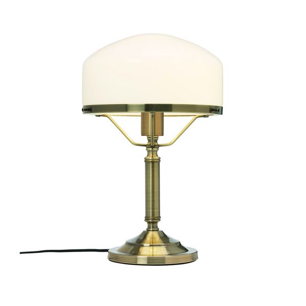 Ditmar Bordlampe Antikk/Opal 38cm