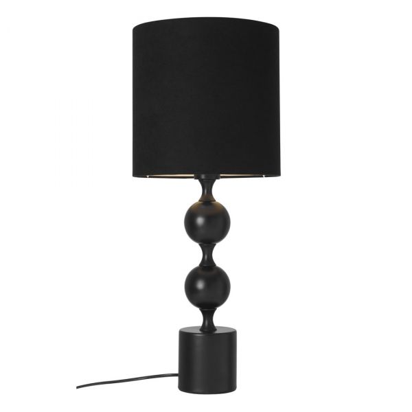 Prakt bordlampe svart 60cm