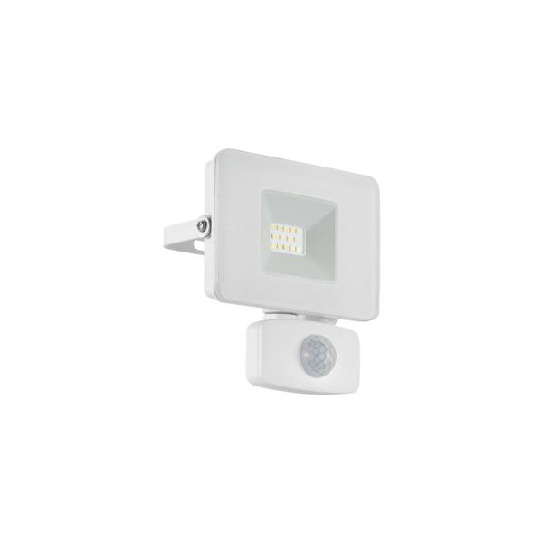 Faedo 3 LED Lyskaster 10W Hvit Sensor IP44