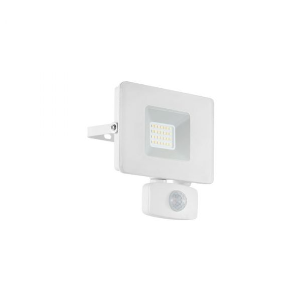 Faedo 3 LED Lyskaster 20W Hvit Sensor IP44