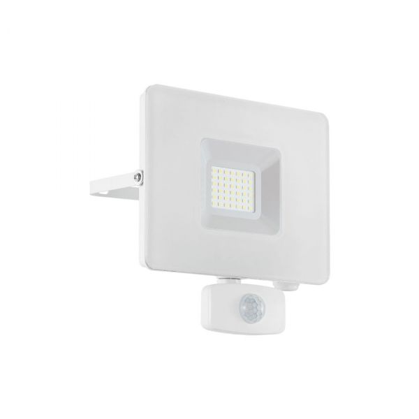 Faedo 3 LED Lyskaster 30W Hvit Sensor IP44