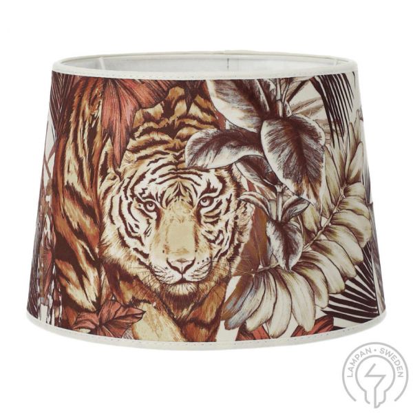 Bengal Tiger Lampeskjerm Multi 24cm