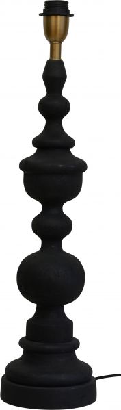 London Bordlampe Antique Black Tre 66cm