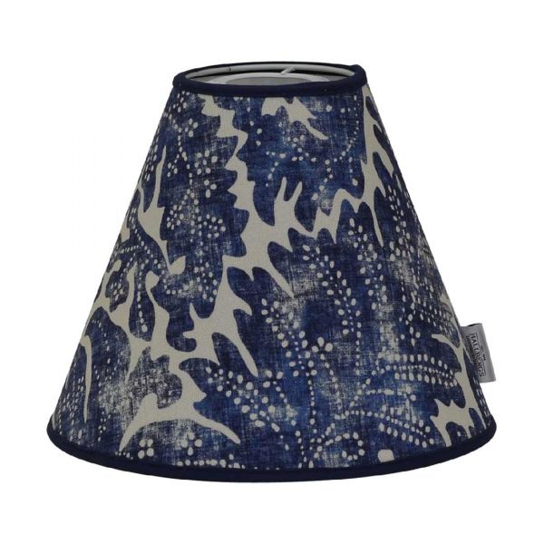 Pigalle Batik Lampeskjerm Ralph Lauren Blå 22cm