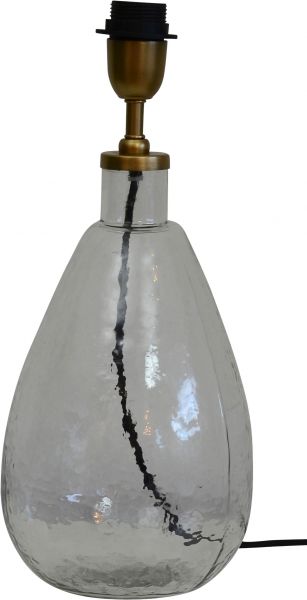 Venezia Bordlampe Klar Glass 40cm