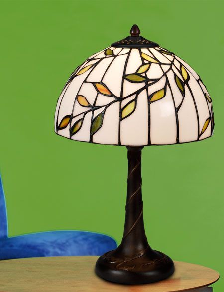 Björk 25cm Tiffany Bordlampe