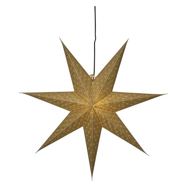 Brodie Adventstjerne Gull 60cm