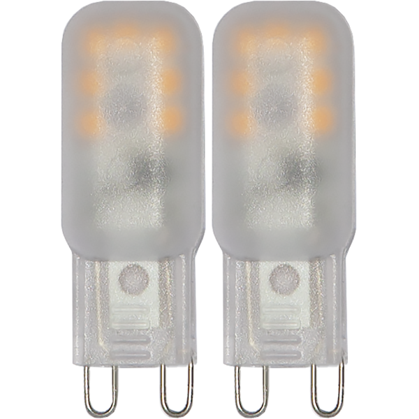 G9 1,5W 170Lm Halo-LED lampe 2-pack