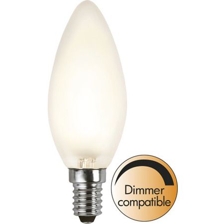 Kron E14 4 W Frosted Dimbar Led
