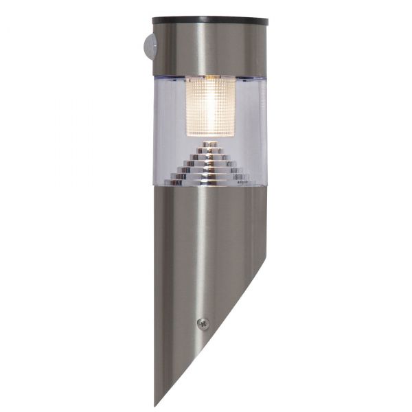 Marbella Solcelle Vegglampe 10-80Lm Bevegelsessensor 50cm Alu