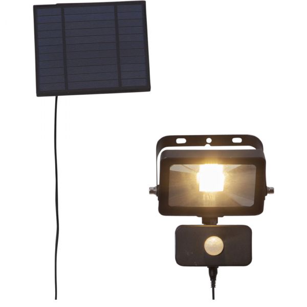 Powerspot Solcelle Vegglampe 40/800Lm Bevegelsessensor