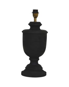 Monterey Lampfot 50cm Antik svart från Hallbergs Lampskärmar