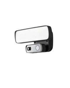 Smartlight 18W Kamera, Högtalare, Microfon och Wifi Svart från Konstsmide