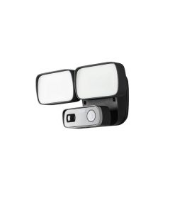 Smartlight 24W Kamera, Högtalare, Microfon och Wifi Svart från Konstsmide