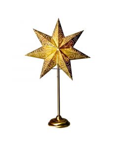 Antique Guld 55Cm Stjärna På Fot från Star Trading