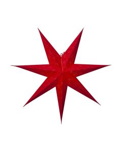 Decorus Röd 75cm Pappstjärna från Star Trading