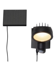 Powerspot Solcell Vägglampa 5/150Lm Rörelsesensor från Star Trading
